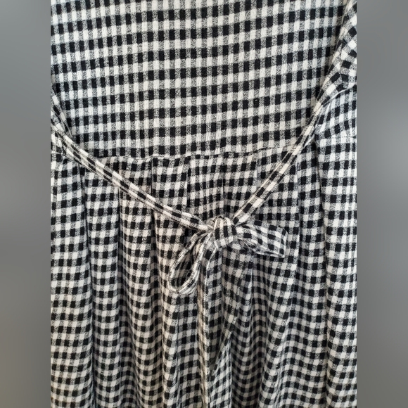 Vintage Marian & Maral Gingham Check  Badydoll Dress - Picture 5 of 7